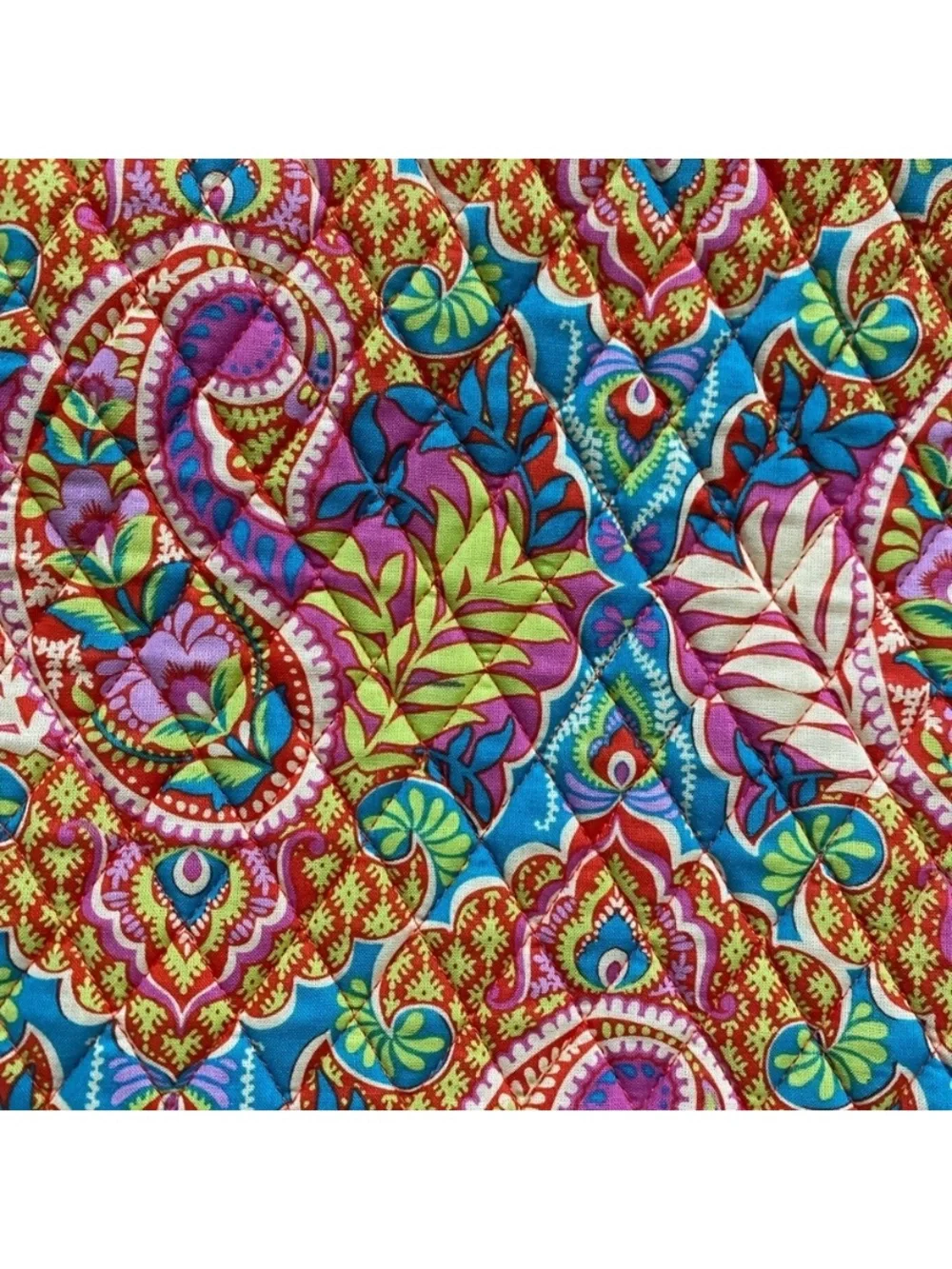 Vera Bradley Paisley In Paradise Modern Zip Laptop Computer Protection Case